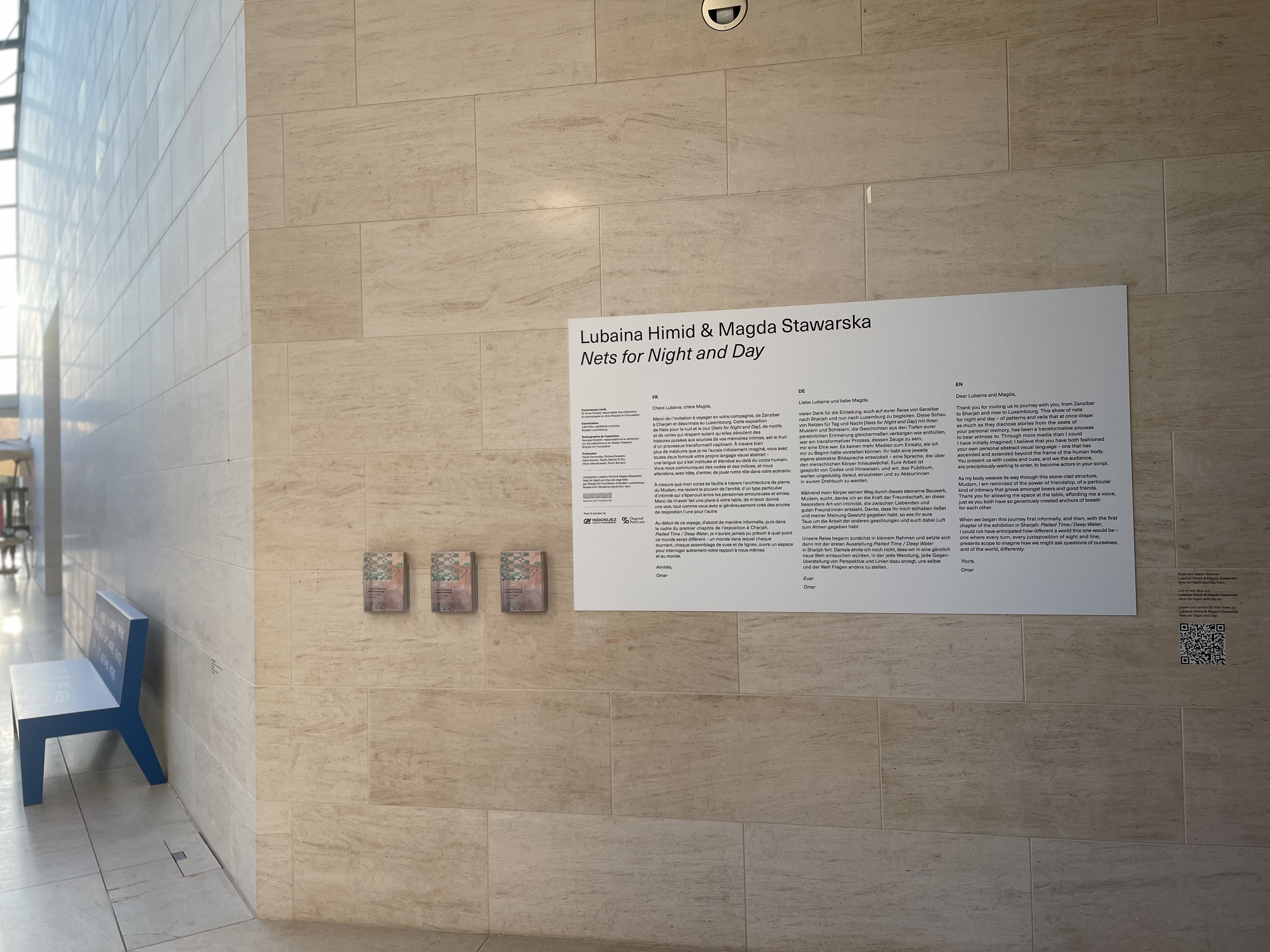 Magda Stawarska w Muzeum Sztuki Współczesnej MUDAM w Luksemburgu