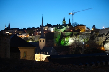 luxemburg nocą
