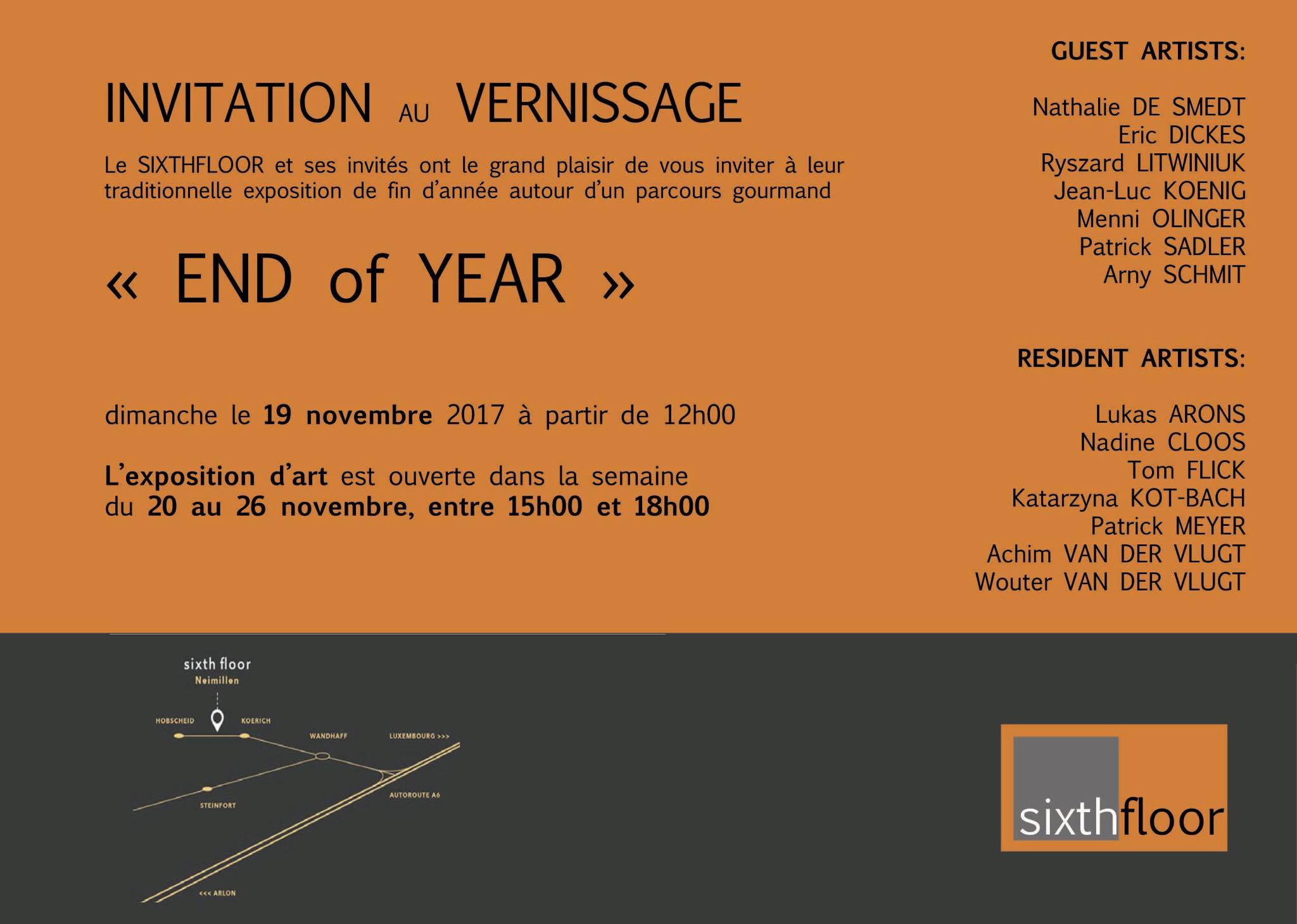 Polscy artyści na wystawie Sixth Floor „End of Year”
